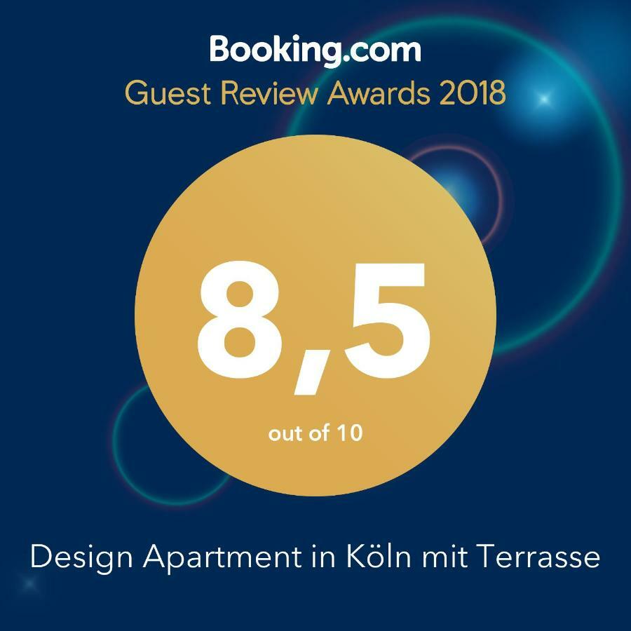 Design Apartment In Koeln Mit Terrasse Екстер'єр фото